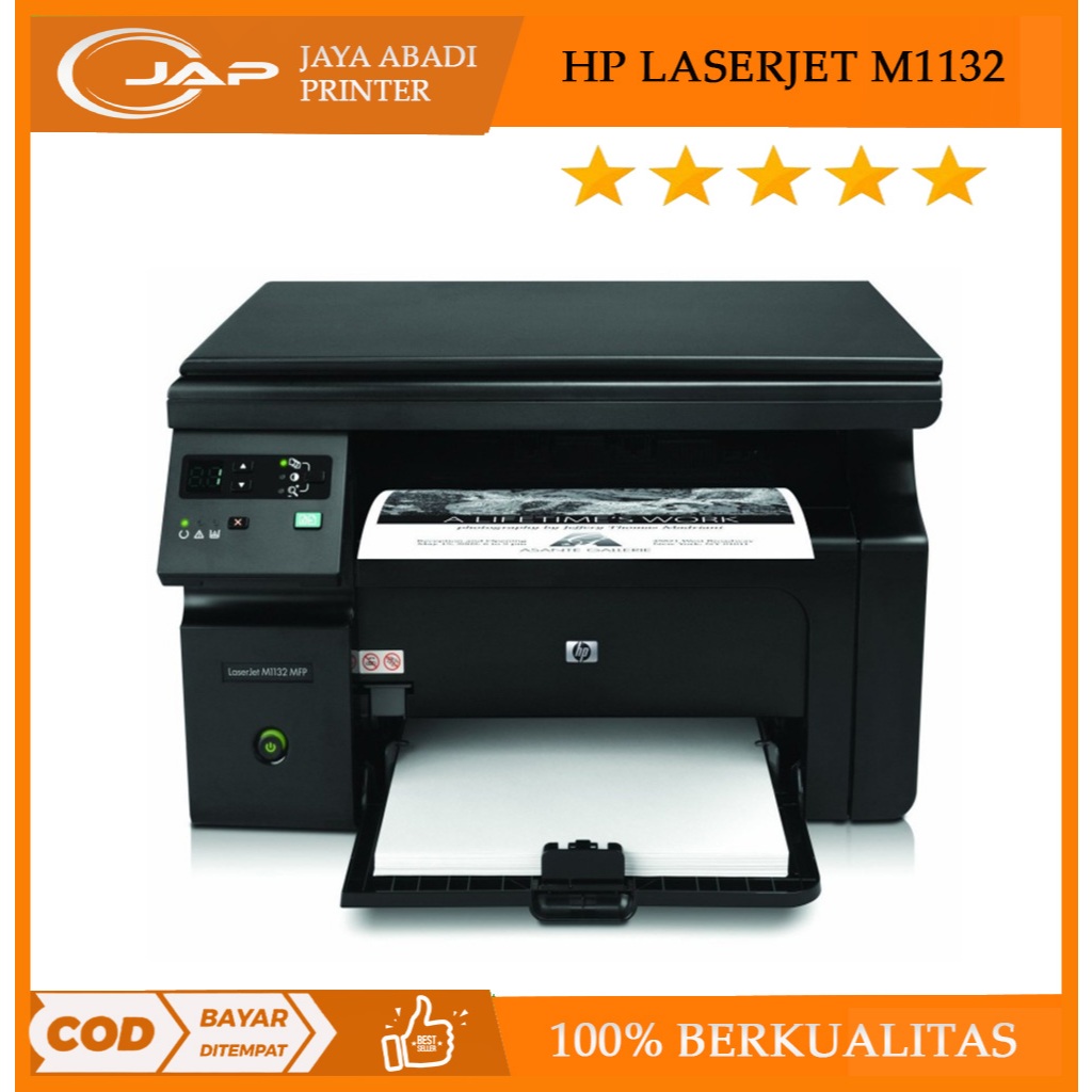Printer hp laserjet Pro M1132 Multifunction Bergaransi Printer Laser Scan copy Printer Monochrome co