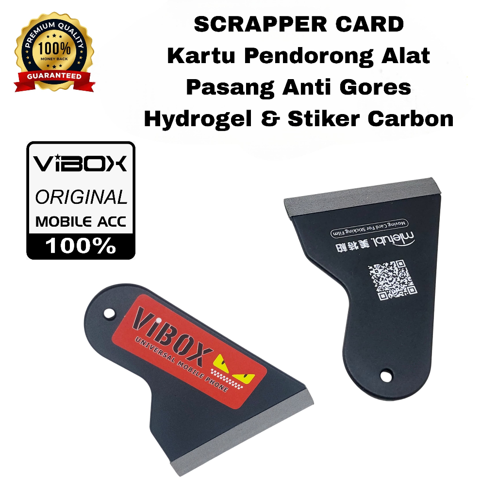 Alat Pendorong Anti Gores Hydrogel Scrapper Card Swipe Antigores Hydrogel