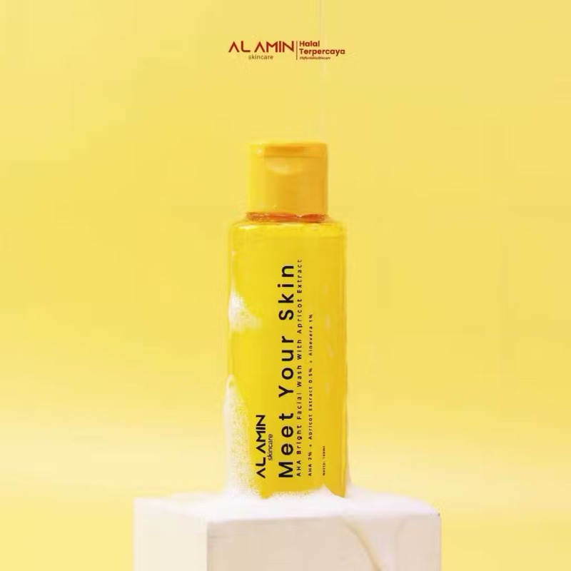 ALAMIN SKINCARE Aha Facial Wash - Sabun Pencerah Aha 2%