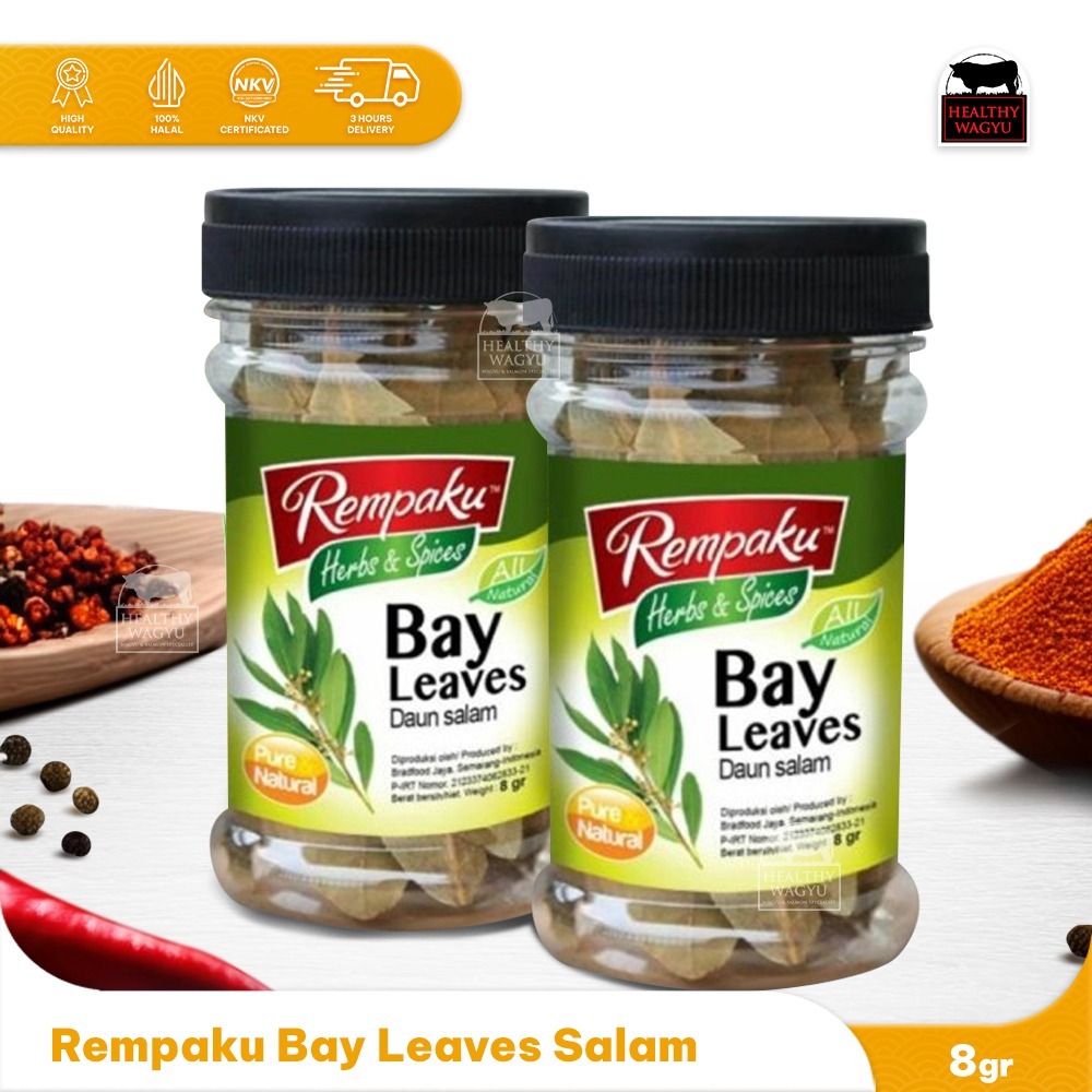 

Bay Leaves Daun Salam Rempaku 8gr Healthy Wagyu