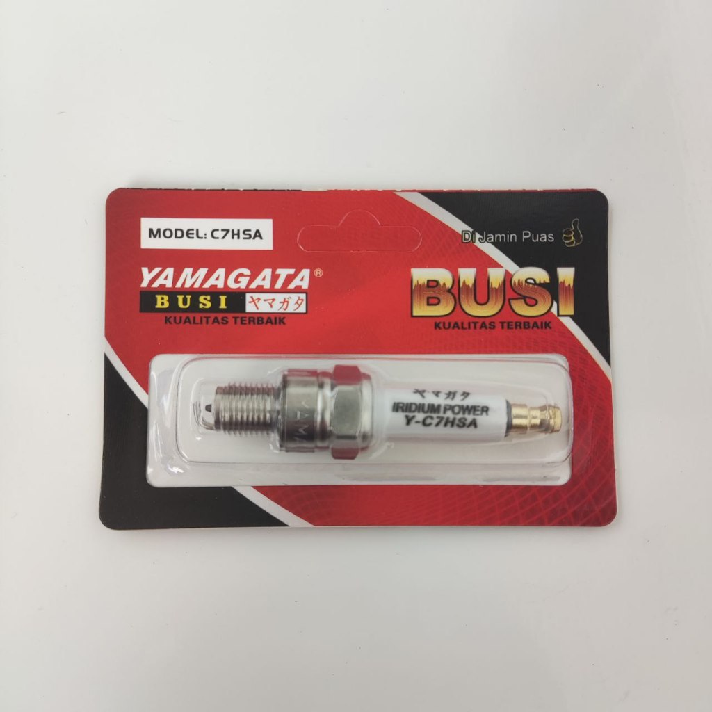 Busi Yamagata C7HSA Iridium Power C7 HSA Sport Racing Mio Jupiter Soul Vega Grand Revo Smash Shogun 