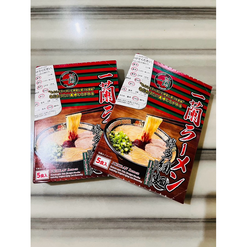 

ICHIRAN RAMEN 100% ORI JAPAN