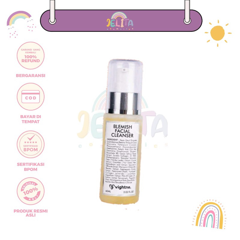 𝓳𝓮𝓵𝓲𝓽𝓪 - VIVA VIGHTNE FACIAL WASH Blemish Acne (vivalentine) BPOM / VAVL SABUN MUKA/ SABUN WAJAH