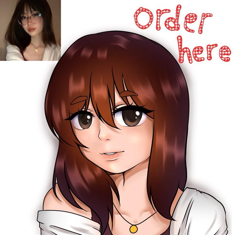 ❗️OPEN❗️Chibi art/Ilustrasi Wajah/Karikatur/Ilustrasi digital/Foto kartun/Commission art