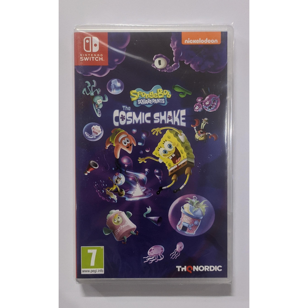 Kaset Switch SpongeBob SquarePants: The Cosmic Shake