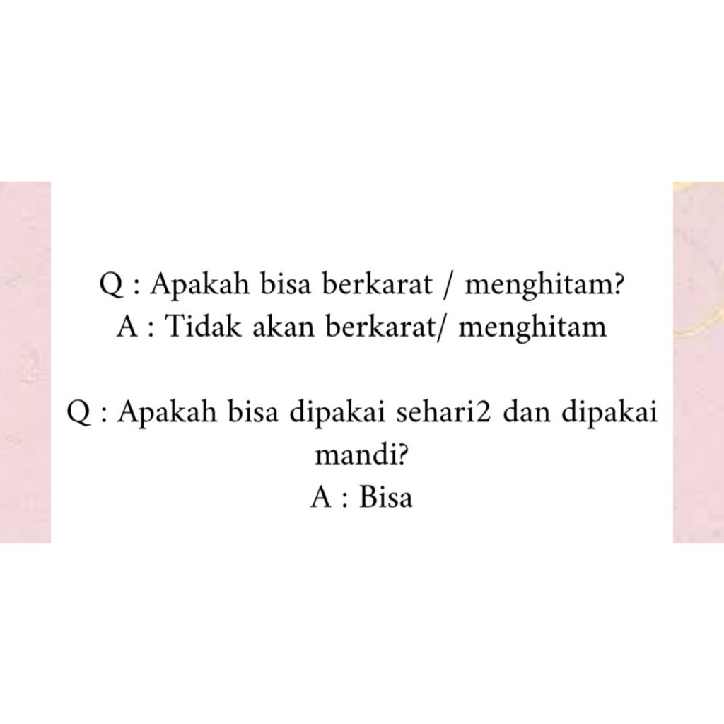 D3W Anting Korean Style Anting Clip Bulat Motif Bulat 3,5mm 1783