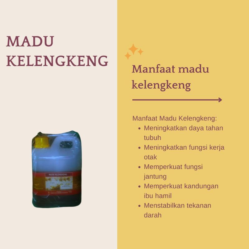 

Madu Kelengkeng 1Kg