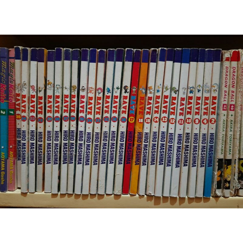 Komik Rave 1-35 set (29 buku)