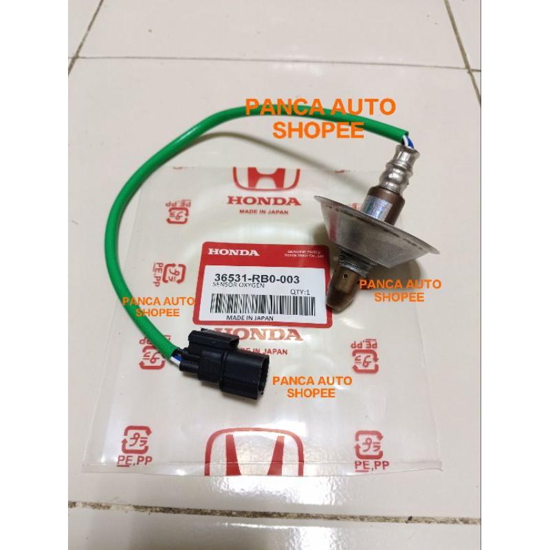 Sensor oxygen O2 knalpot atas honda Brio Satya RS  Manual ori