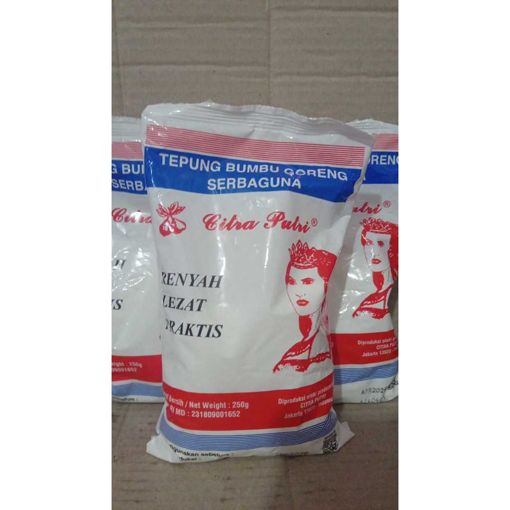 

TEPUNG BUMBU CITRA PUTRI SERBAGUNA 250g
