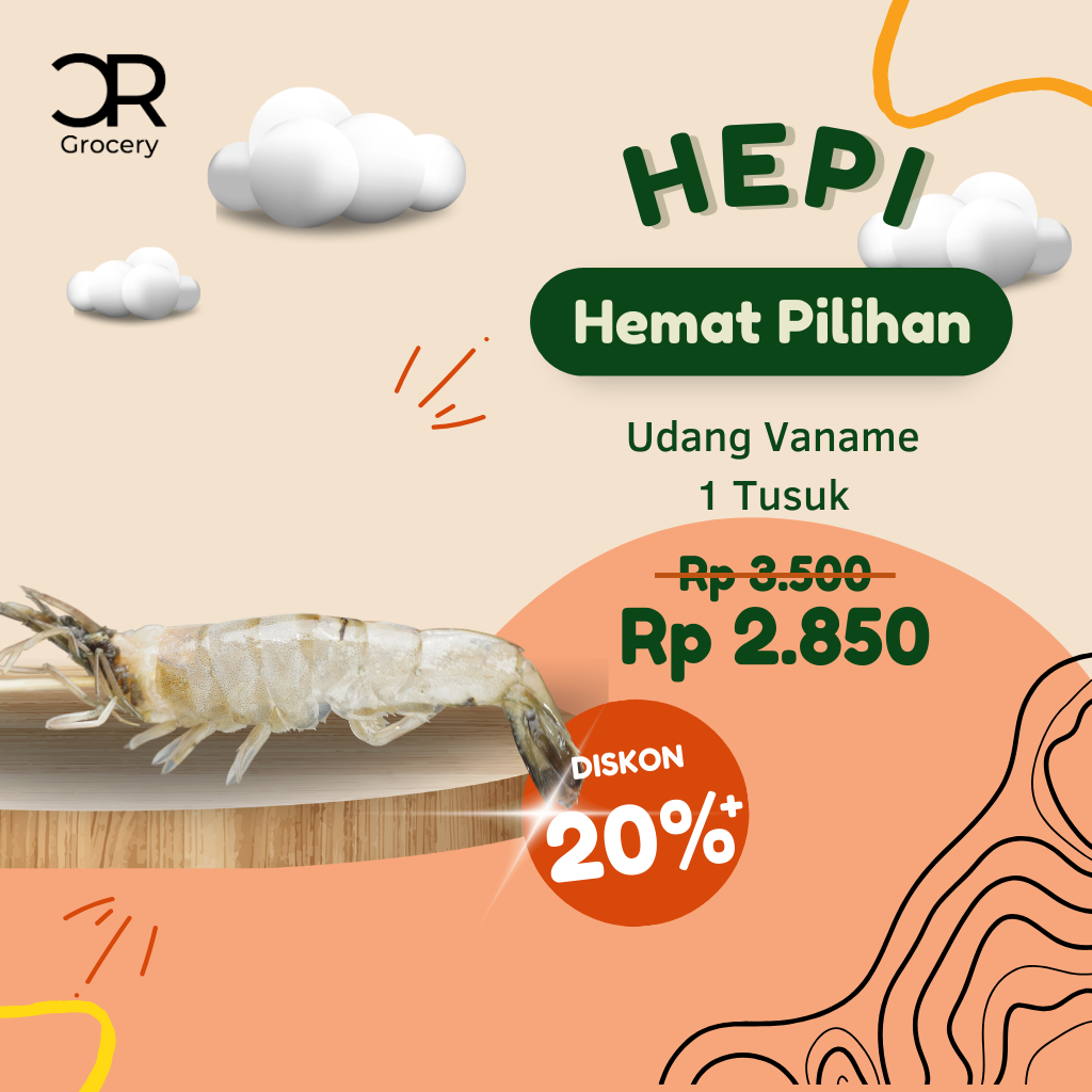 

UDANG VANAME PREMIUM BERKUALITAS (Per-Pcs)