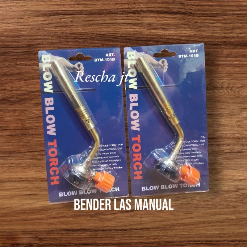 GAS TORCH LAS /BLENDER LAS MANUAL / KEPALA GAS KALENG