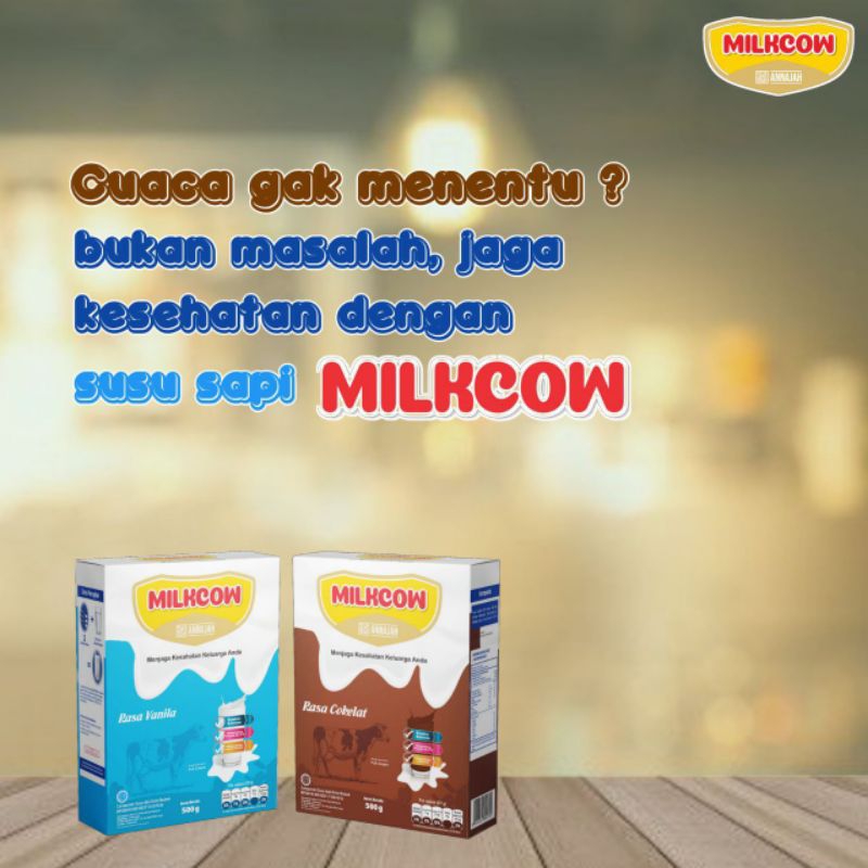 

Milkcow Susu Penggemuk Badan Berat Bersih 500grm