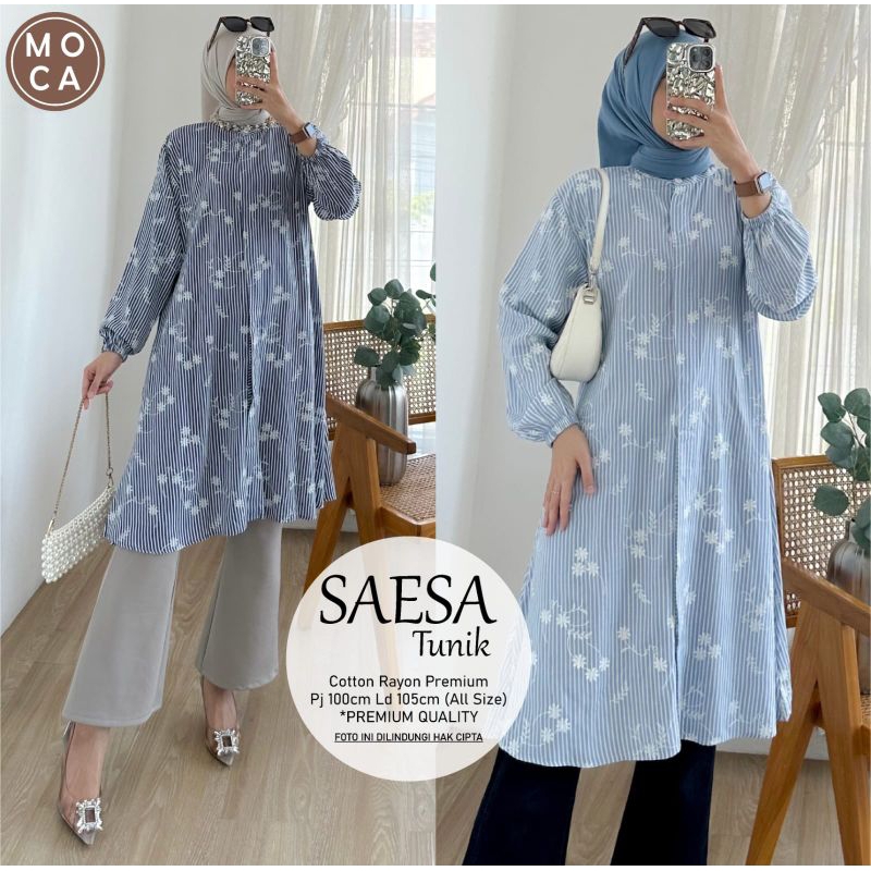 SAESA TUNIK ORIGINAL MOCA MOELA