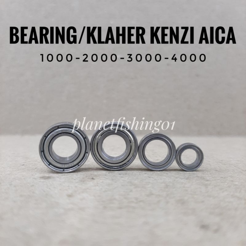 bearing reel kenzi aica 1000 2000 3000 4000 / klaher reel kenzi aica / ball bearing reel kenzi aica