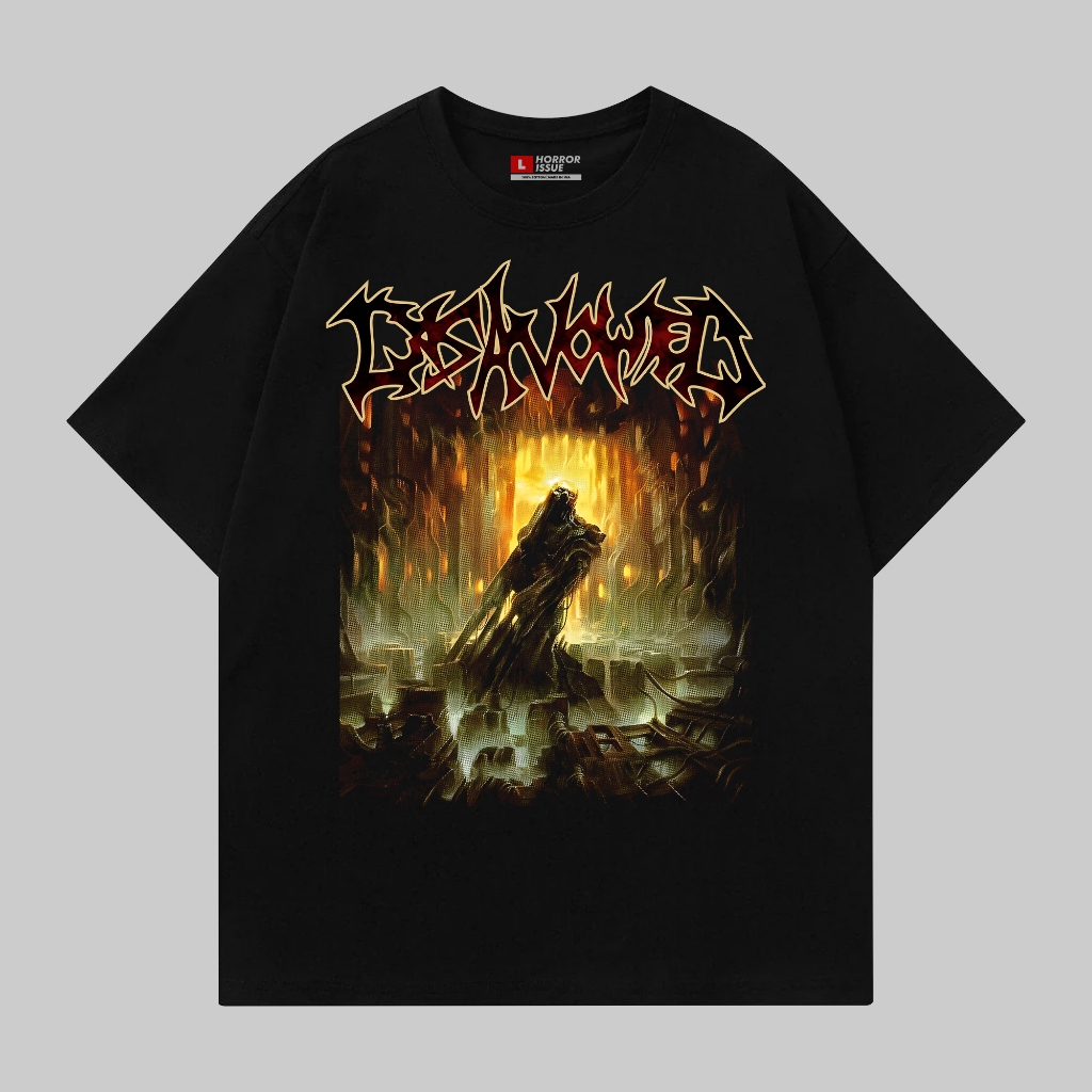Kaos Band Disavowed Black Premium - Tshirt Band Disavowed Unisex S-XXL