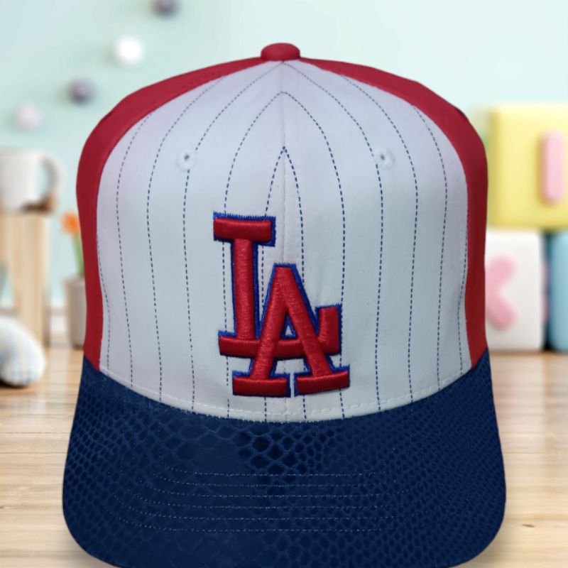 Topi Thrift Bekas Second Preloved Monza Baseball Caps Cap Sb Snapback Hat Hats MLB LA Dodgers Authen