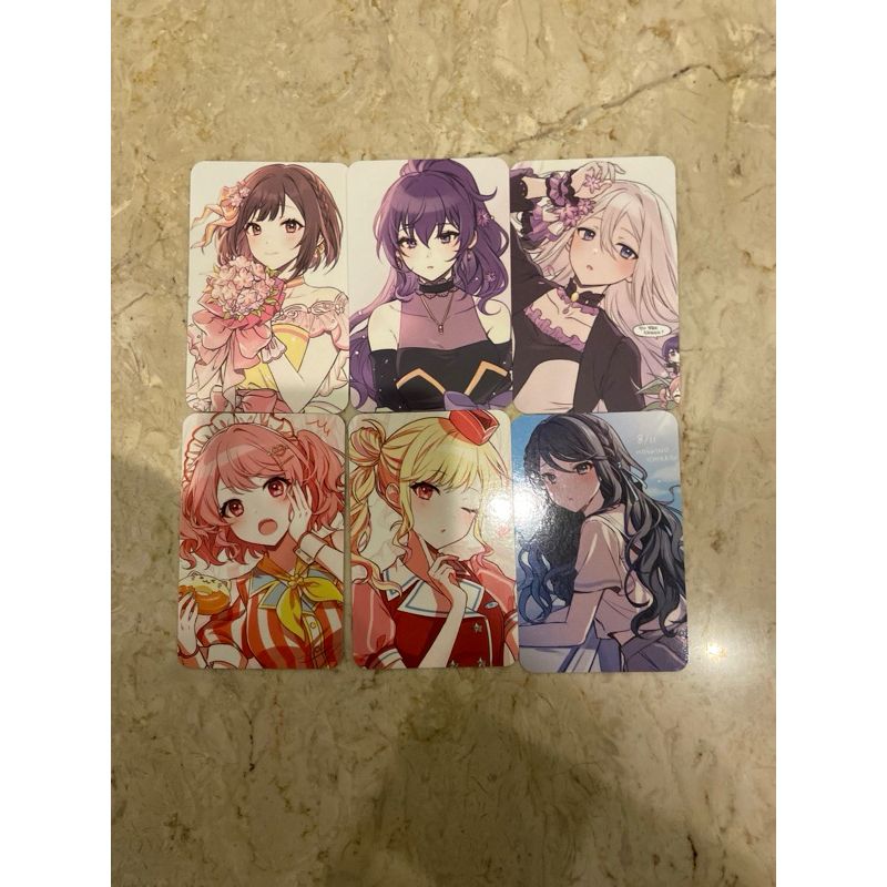 project sekai proseka photocard poca niigo leoni mmj ena mafuyu kanade airi saki ichika