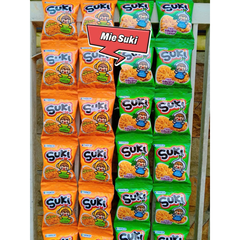 

Suki Stik Ala Jepang - Mie Suki 1 renteng isi 10pcs ( Renteng )