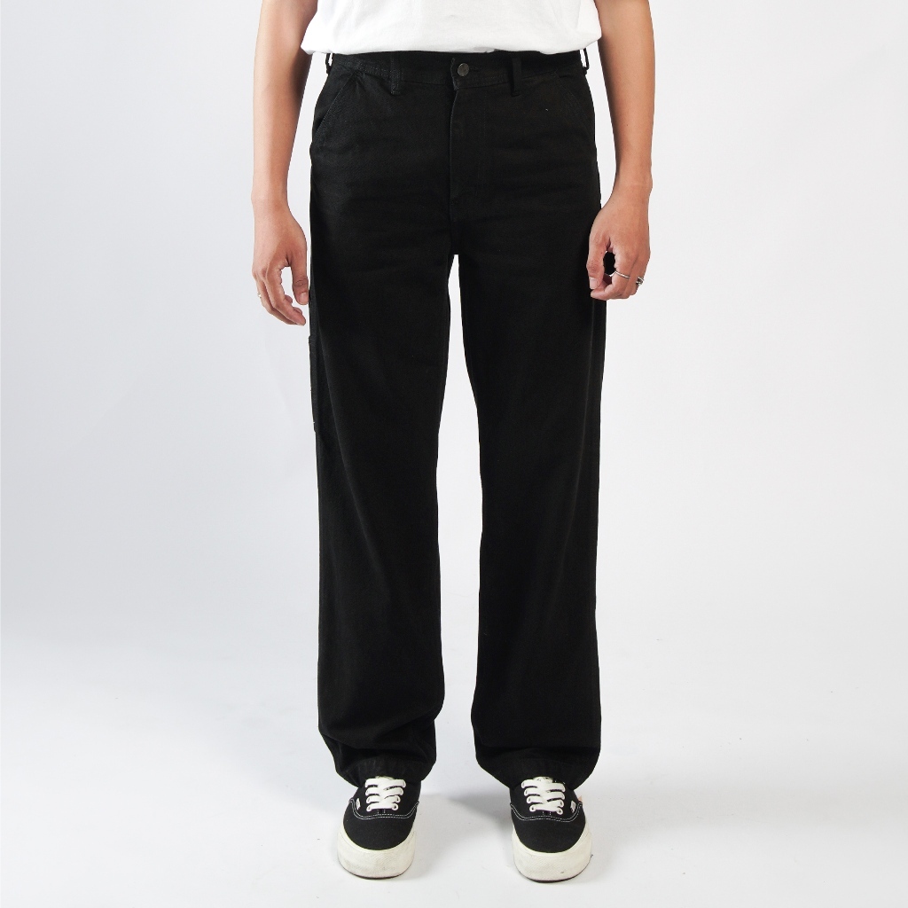 LONG PANT - Amigos de Nimes - Declan Black - Carpenter Denim (CELANA)