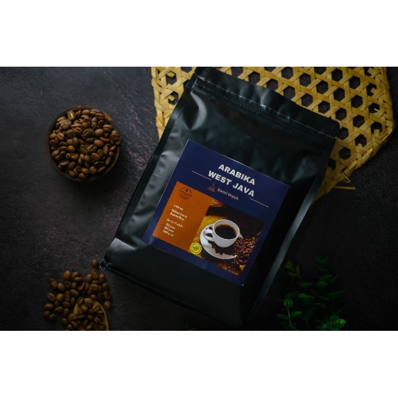 

Arabika Semiwash Speciality Kopi Arabica Roast beans Bubuk kopi Murni Arabika semiwash 1 kg Coffee Terbaik Arabika