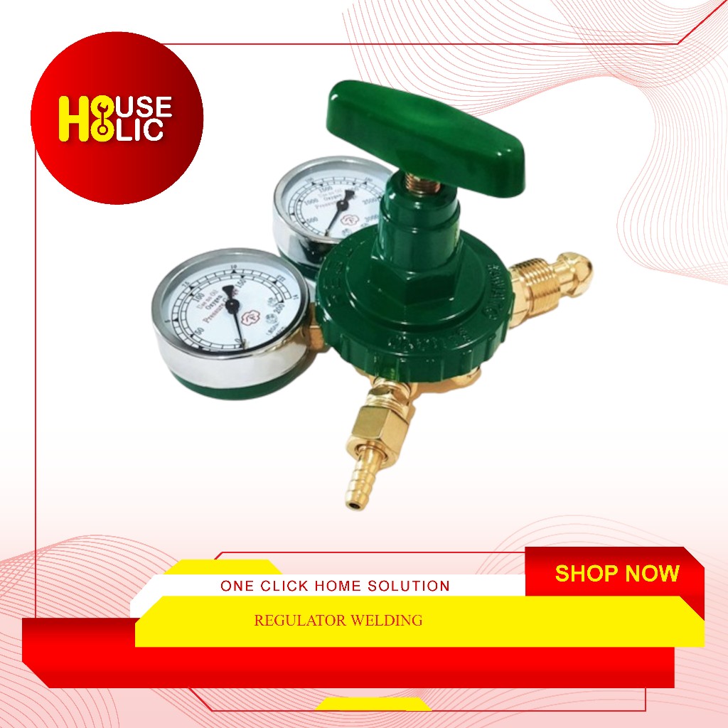 Regulator Oksigen Welding / Regulator O2 / Welding Regulator Las Oksigen Cabang / Branch Oxy
