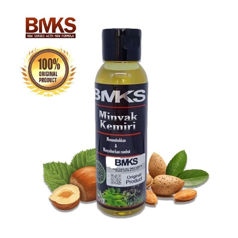 BMKS MINYAK KEMIRI ASLI 100 % ASLI