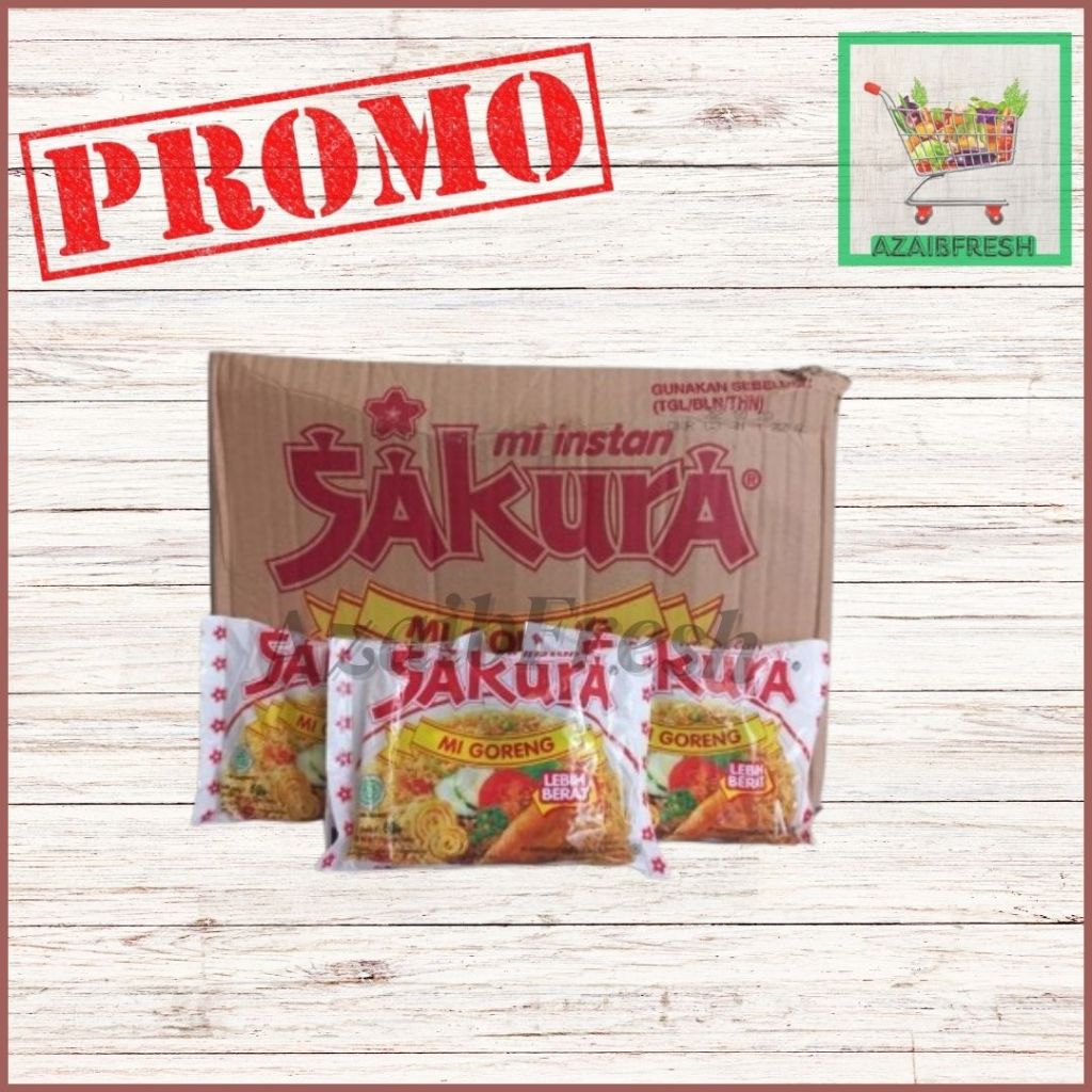 

INDOFOOD MIE SAKURA PER PCS 60 GRAM