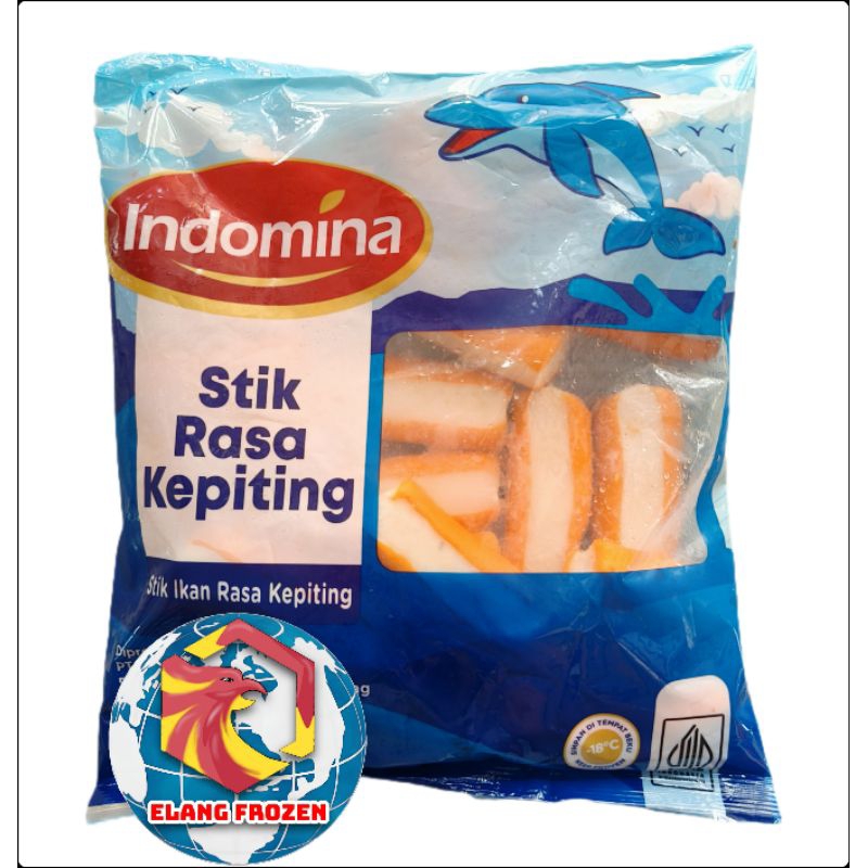 

Indomina Stik Ikan Rasa Kepiting 500gr
