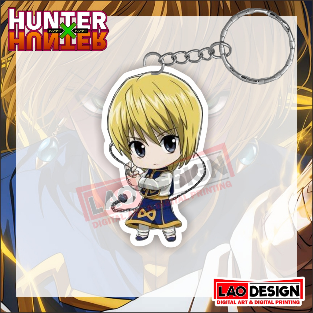 Gantungan Kunci Kurapika Kurta Hunter X Hunter - Gantungan Kunci Anime - Gantungan Kunci Akrilik - K