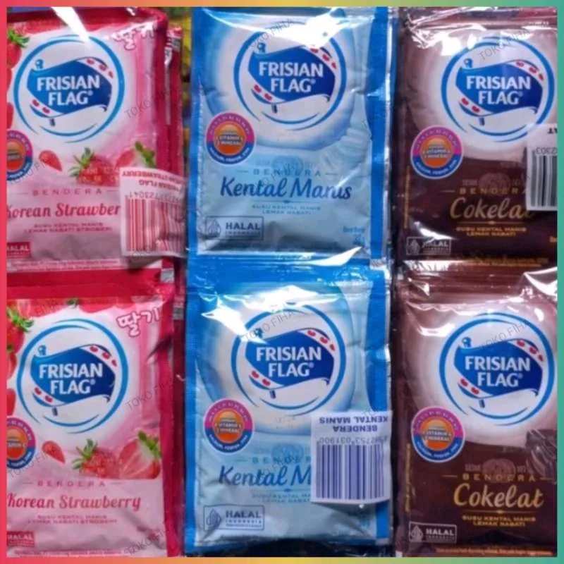 

Frisian Flag Susu Bendera [40gr x 6pcs]