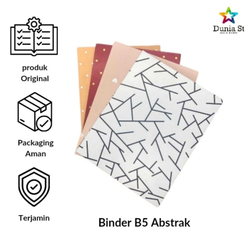 

Binder B5 Aesthetic/Abstrak