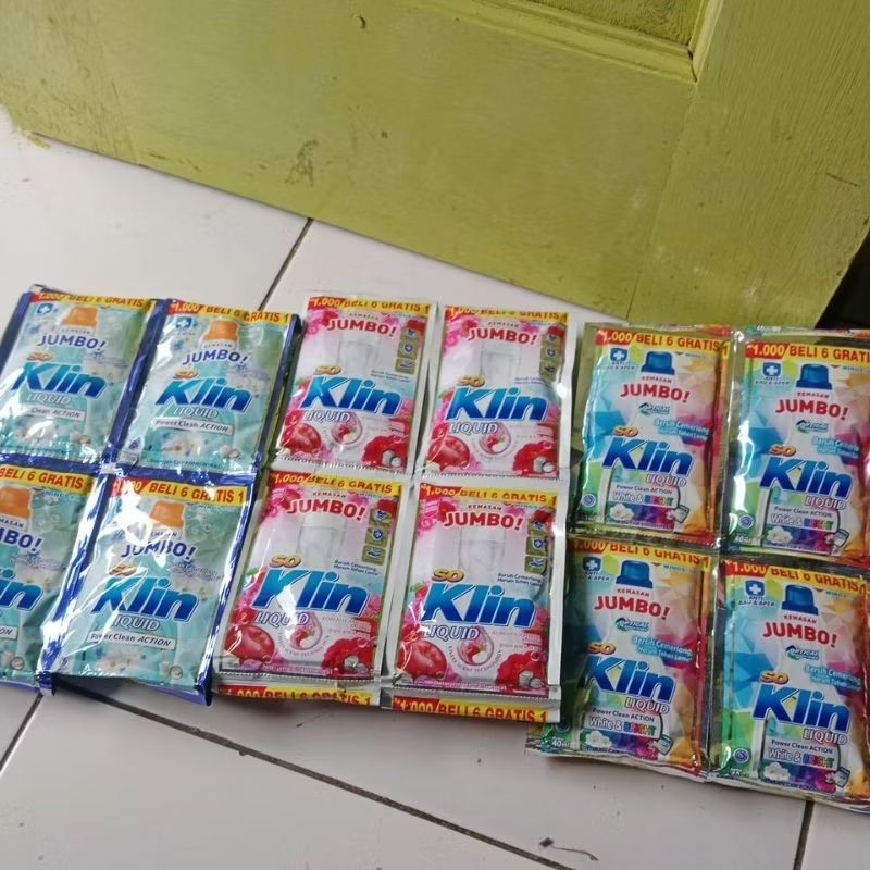 so klin liquid sachet / so klin cair sachet (1 pcs)