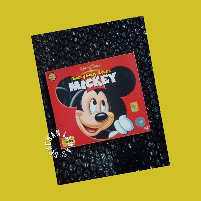 VCD Mickey Mouse - Everybody Loves Mickey/Subtitle Indonesia/Mulus