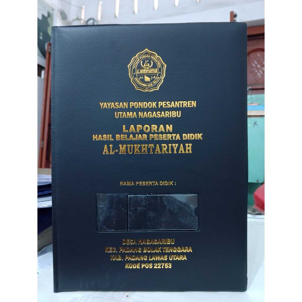 

Sampul Raport A4 Isi 40 Lembar