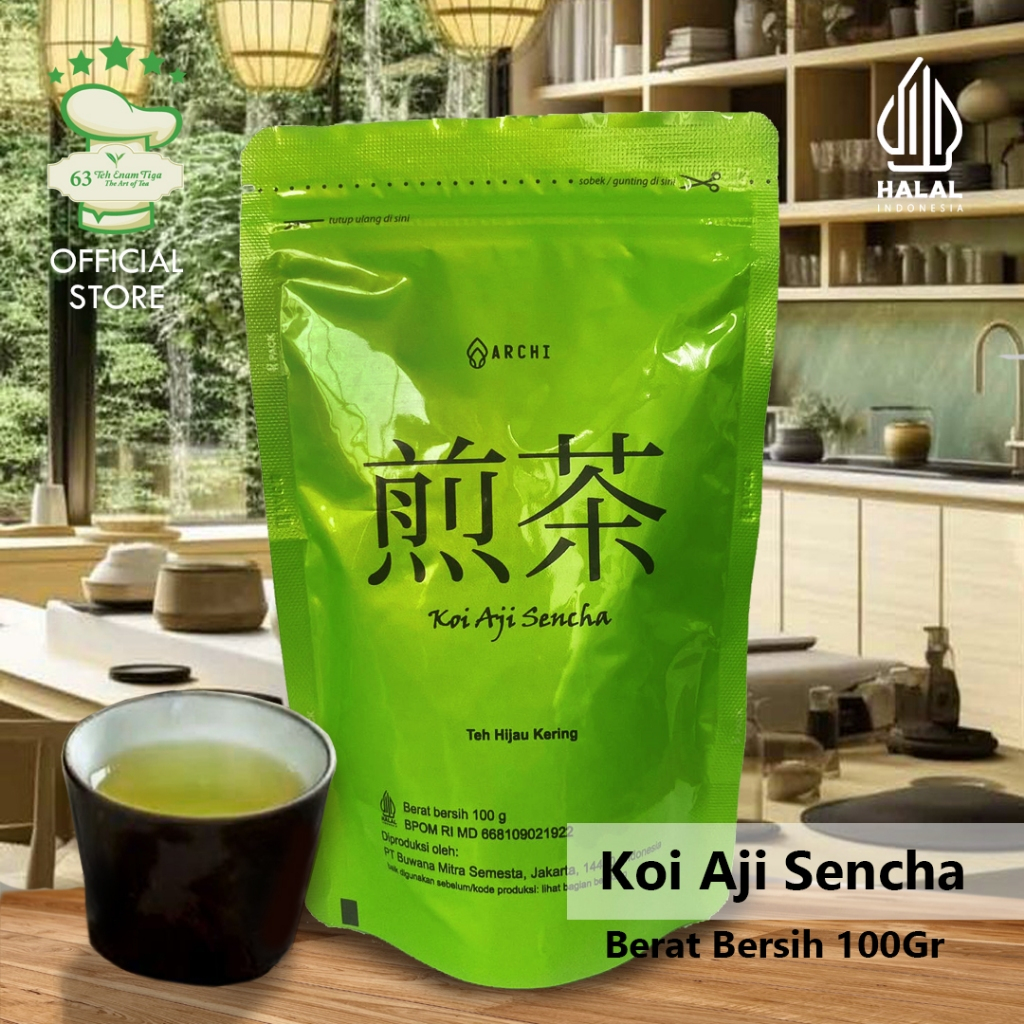 

Teh 63 - ARCHI Koi Aji Sencha 100gr - Food Service