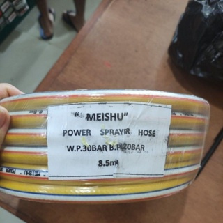 Selang Angin Kompresor 10meter/ selang kompresor bulat 10m MEISHU ( SELANG ANGIN KOMPRESOR )