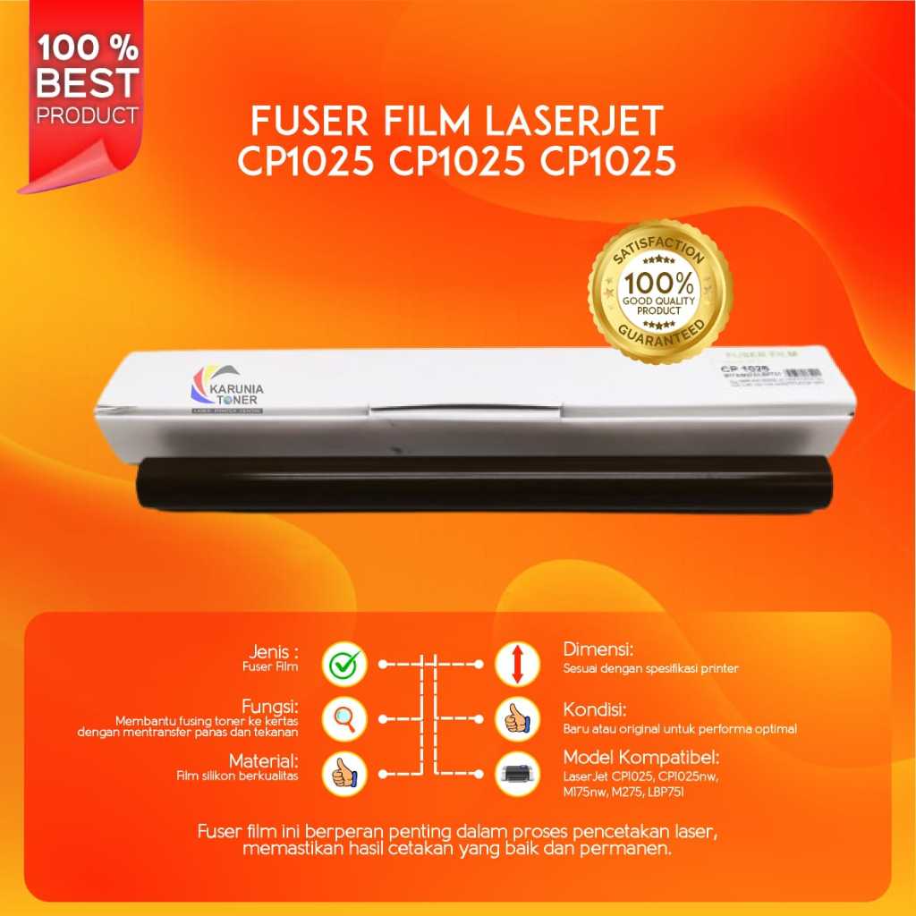 Fuser Film Laserjet CP1025 CP1025 CP1025