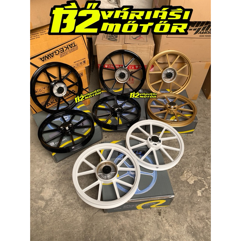 VELG RX KING GP WHEEL POWER BUKAN DAYTONA COPY DAYTONA RX KING