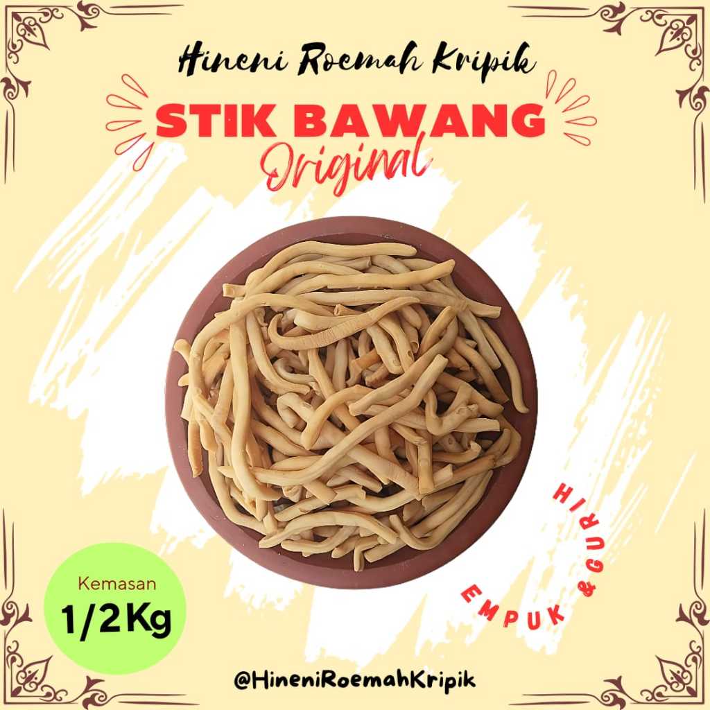 

500gram STIK BAWANG ORIGINAL & BALADO