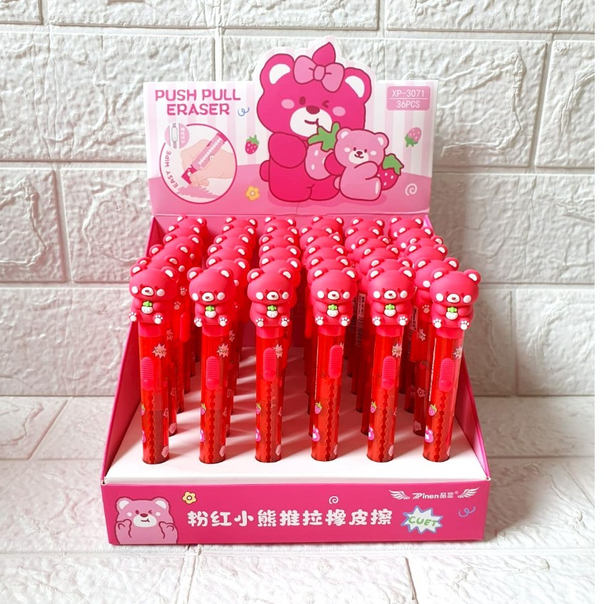 

Penghapus Pensil / Setip / Eraser Push Pull LOTSO PANDA