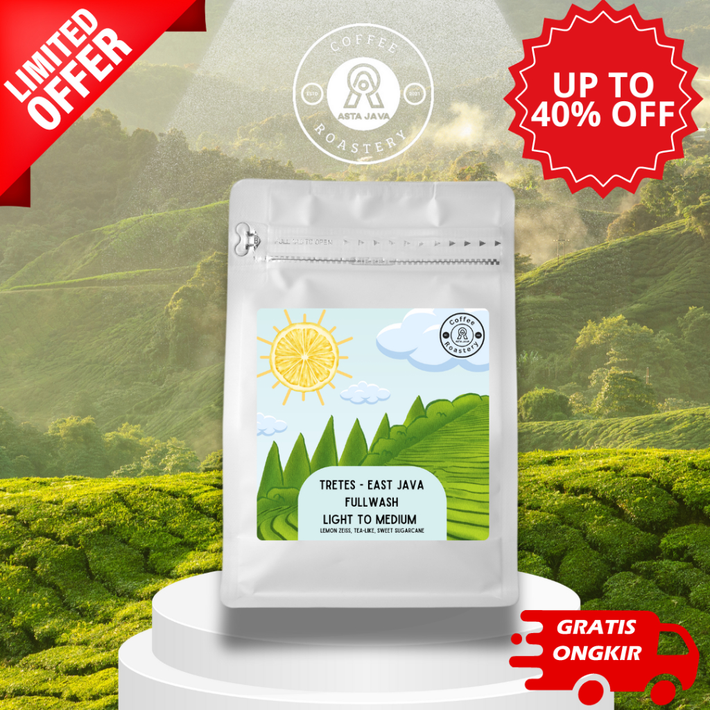 

Biji Kopi Arabika Specialty Single origin East Java Tretes Fullwash