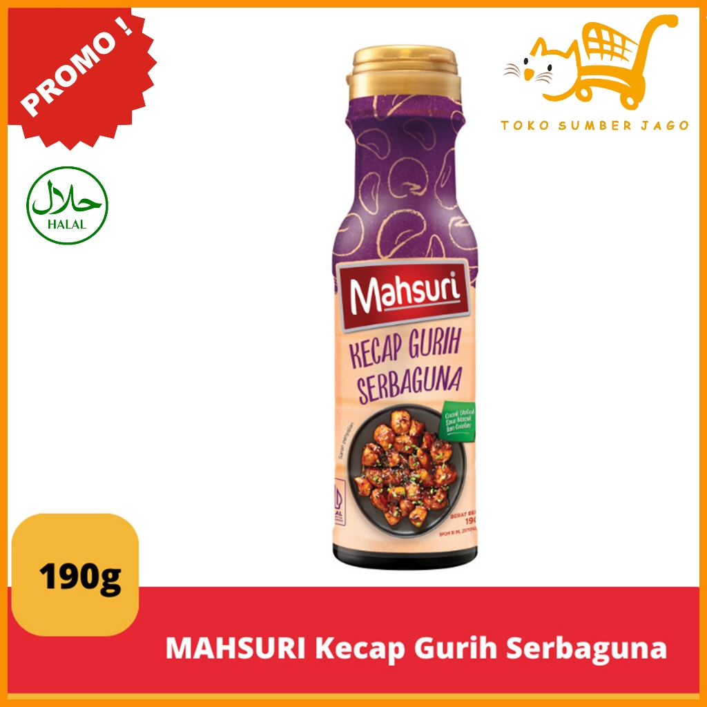 

MAHSURI Kecap Gurih Serbaguna 190gr