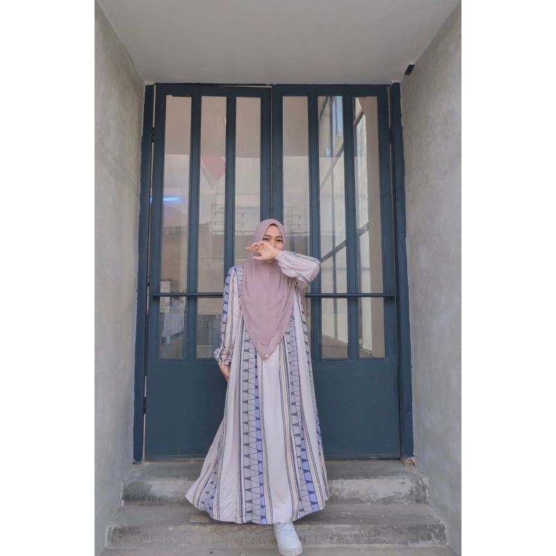 DRESS MUSLIM WANITA GAMIS BY ZAFEETRI