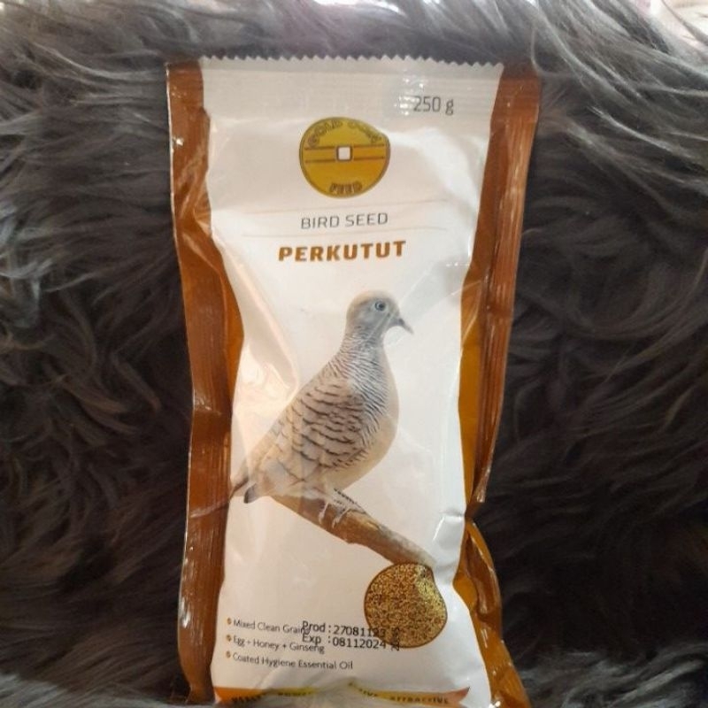 goldcoin kutut kecil pakan burung kutut.