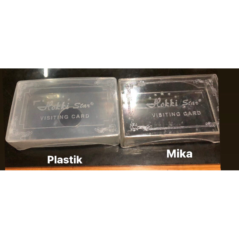 

YU Box Kartu nama mika / merah/ plastik per pack (100 box)