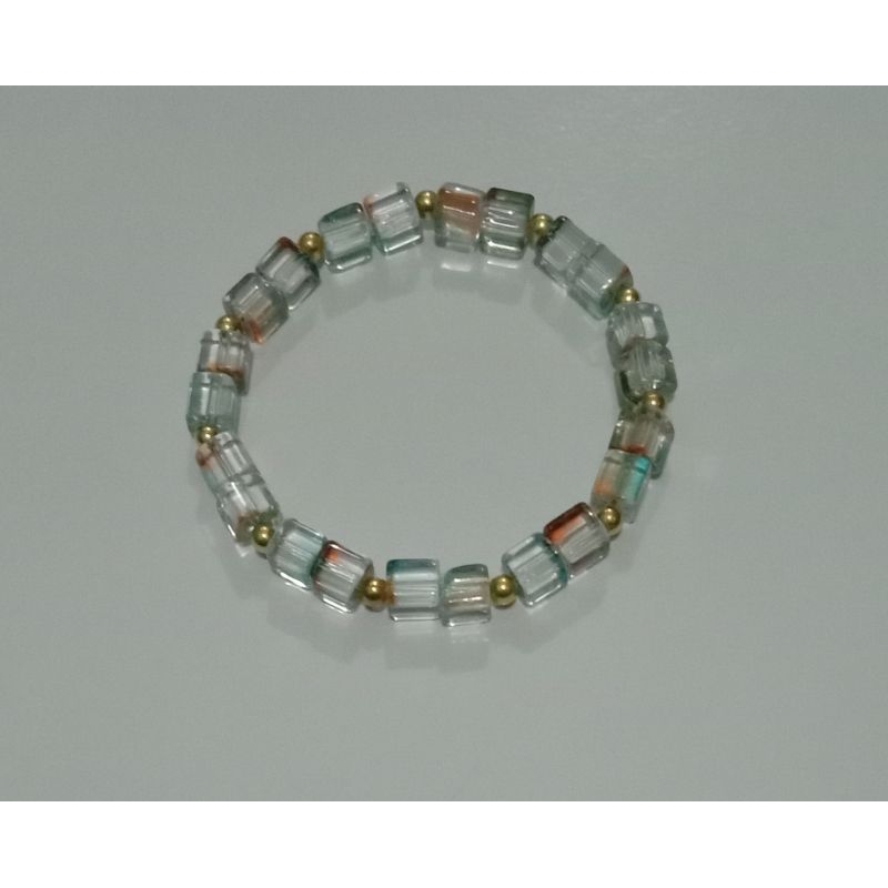 COD GELANG MANIK GRADASI BENING BAMBU KOTAK GELANG ESTETIK GELANG MANIK GELANG MUTIARA GELANG KRISTA