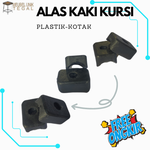 ALAS KAKI KURSI/ PLASTIK KURSI/ BAHAN PLASTIK/FREE ONGKIR/PELINDUNG KURSI