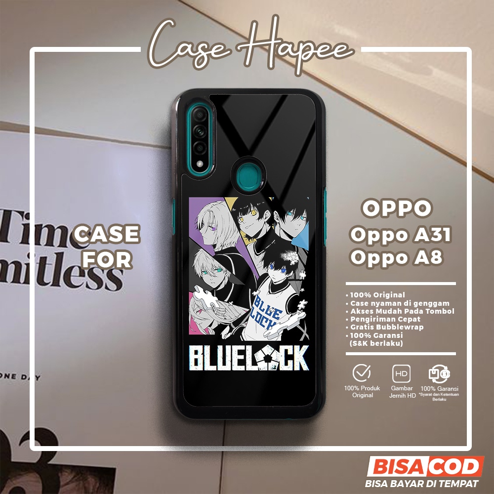 Case Oppo A31 A8 Casing Oppo A31 A8 [NAGI] Casehapee Case Glossy Case Aesthetic Custom Case Premium 