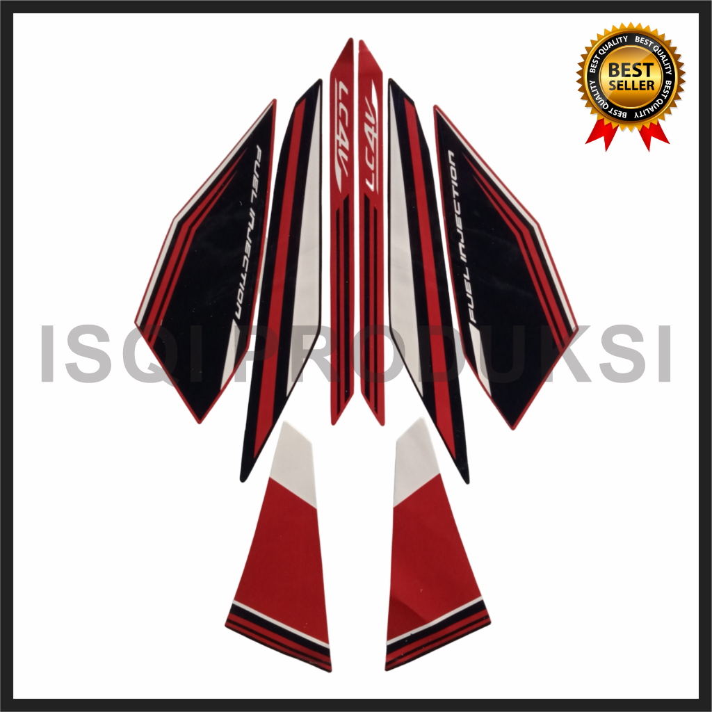 STIKER STRIPING LIS LES BODY YAMAHA VIXION 2015 BERKUALITAS DAN HARGA MURAH